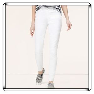 Ann Taylor LOFT Modern High Waist Skinny Ankle Jeans PETITE